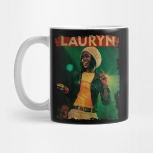 TEXTURE ART- Lauryn Hill - RETRO STYLE 2 Mug